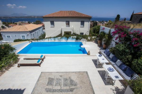 5 bedrooms villa at Spetses 900 m away from the beach with sea view private pool and enclosed garden